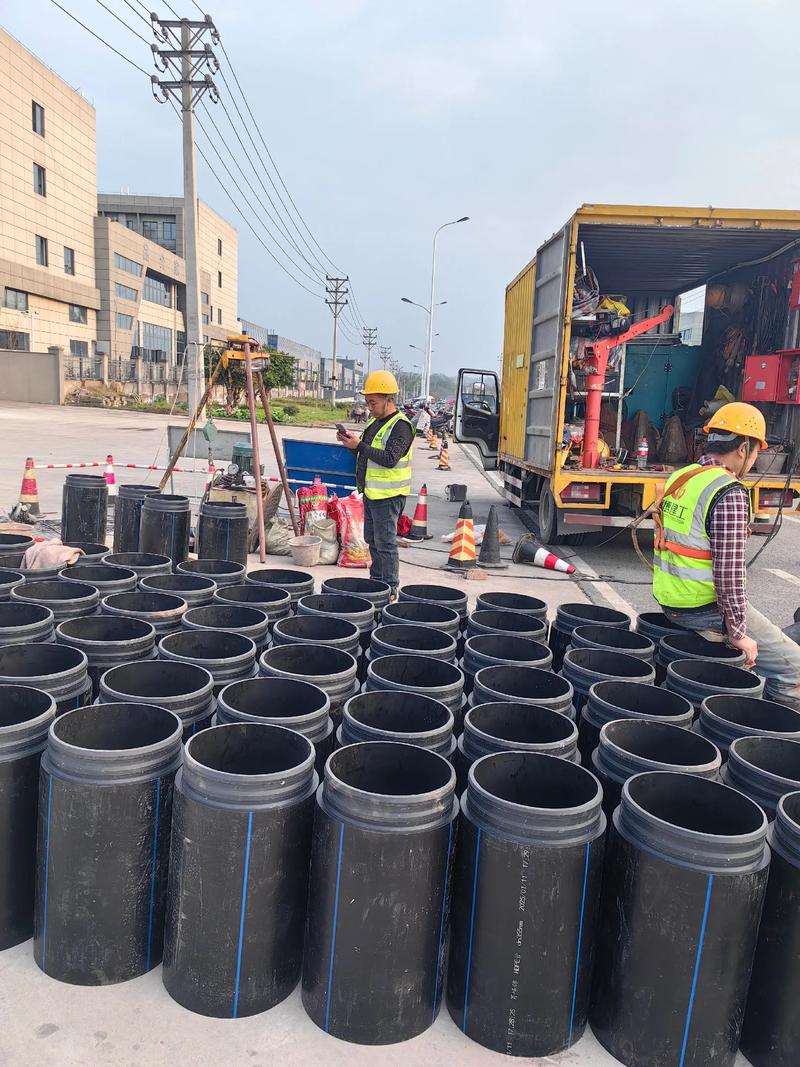 五湖渔场管道短管置换