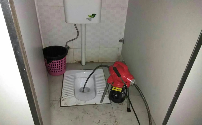 五湖渔场蹲便疏通