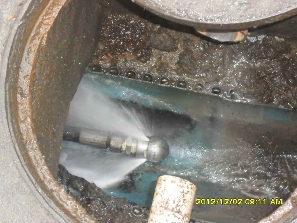 五湖渔场污水管道高压清洗